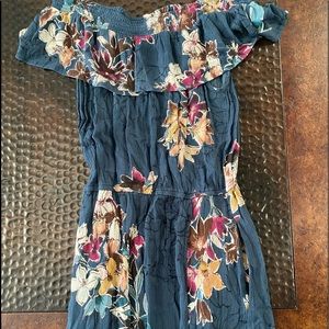 floor length floral summer dress